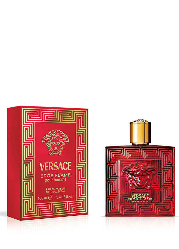 Versace Eros Flame for Men Eau De Parfum Spray Size: 3.4 FL OZ / 100 ml