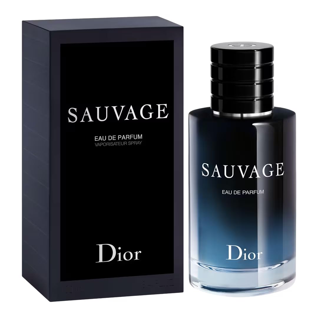 Christian Dior Sauvage Eau De Parfum Spray for Men Size: 3.4 FL OZ Christian Dior Sauvage Eau De Parfum Spray for Men Size: 3.4 FL OZ