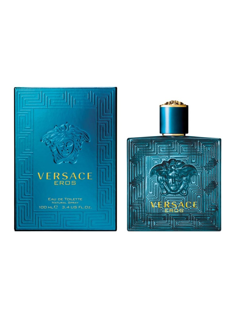 Versace Eros for Men Eau de Toilette Spray Size: 3.4 FL OZ / 100 ml