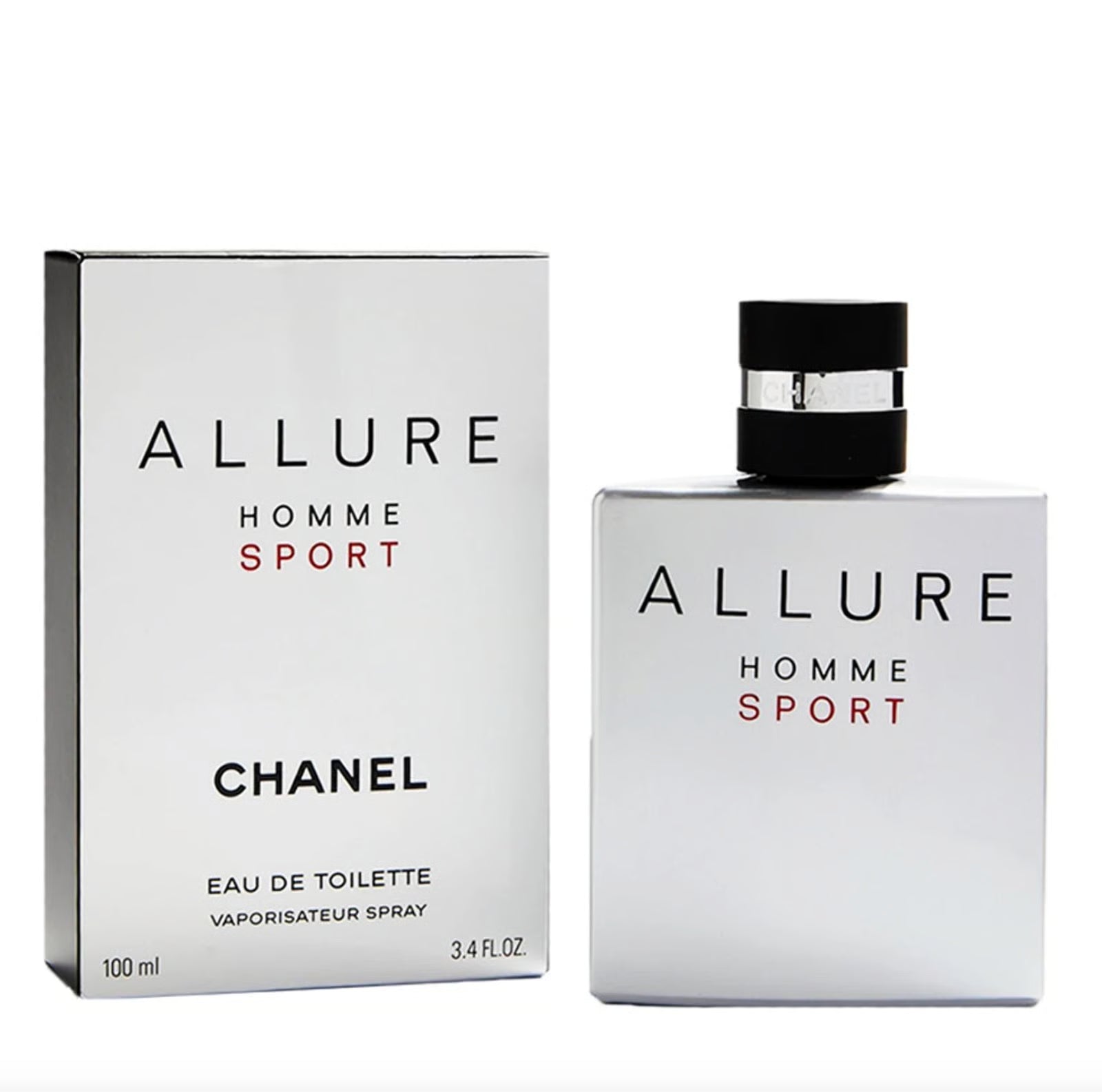 Chanel Allure Homme Sport Eau de Toilette Spray Size: 3.4 FL OZ