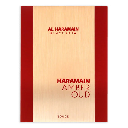 Al Haramain Amber Oud Rouge Eau de Parfum Spray Size: 2 FL OZ / 60ml