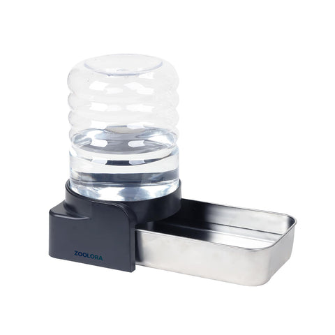 Zoolora 1 Gallon Automatic Gravity Pet Waterer with 3 Filters