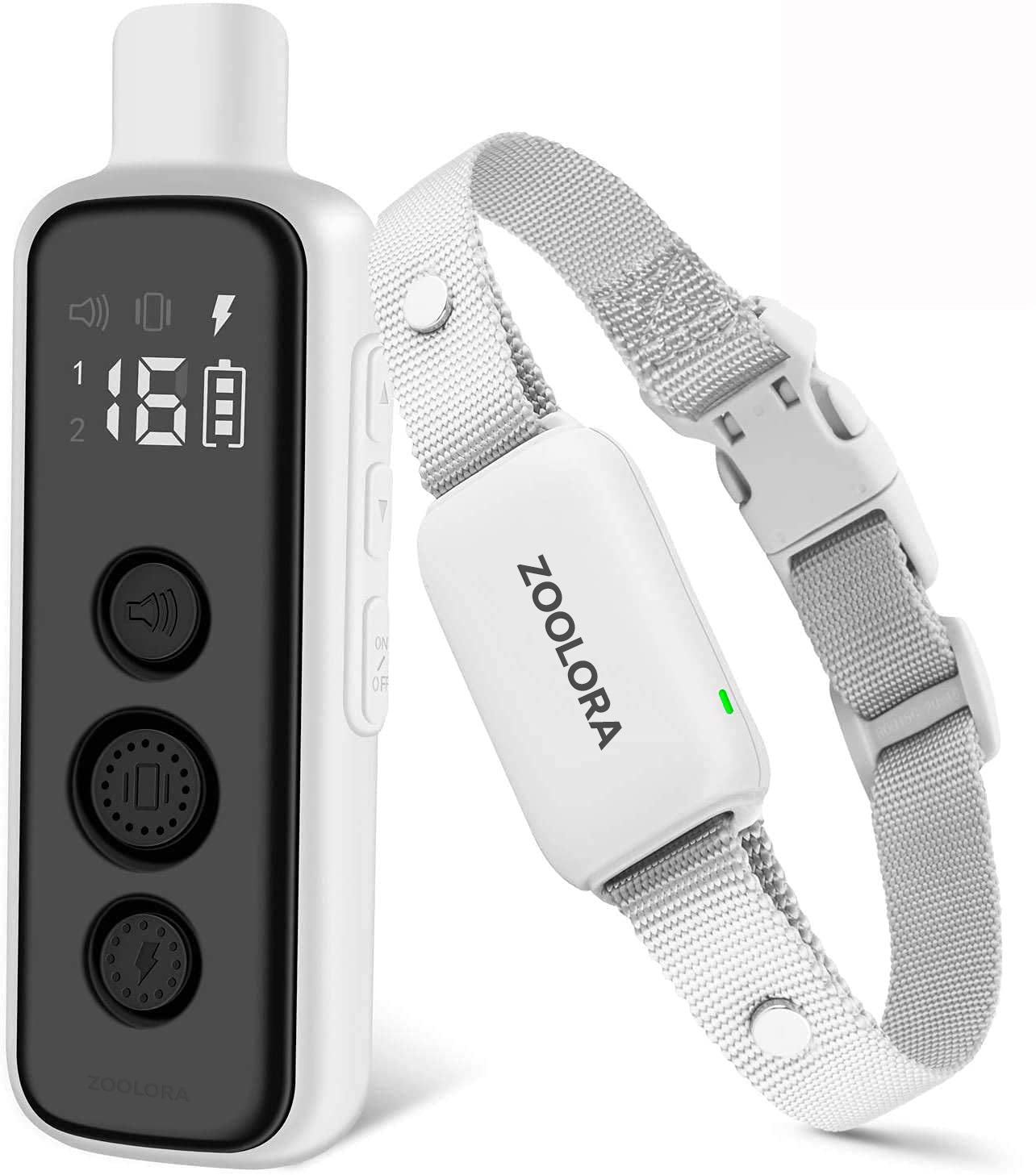 Zoolora Shock Collar for Dogs (Grey)