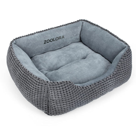 Zoolora Orthopedic Pet Sofa Bed Grey