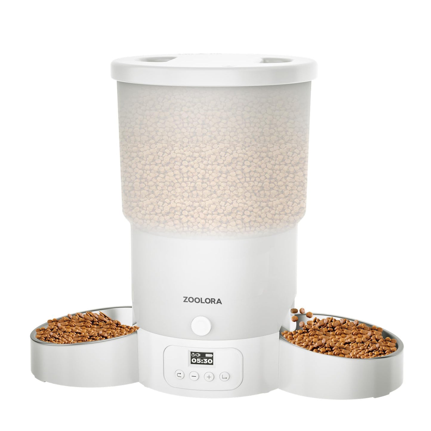 Zoolora 5L Automatic Cat Feeder for 2 Cats