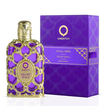 Orientica Velvet Gold Eau de Parfum Spray Size: 2.7 FL OZ / 80 ml