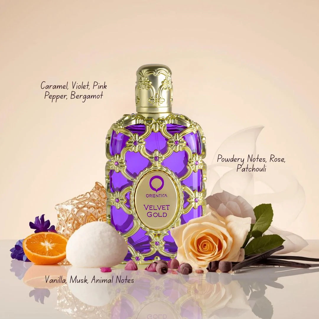 Orientica Velvet Gold Eau de Parfum Spray Size: 2.7 FL OZ / 80 ml