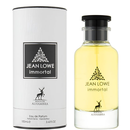Maison Alhambra Jean Lowe Immortel for Men Eau De Parfum Spray Size: 3.4 FL OZ / 100ml