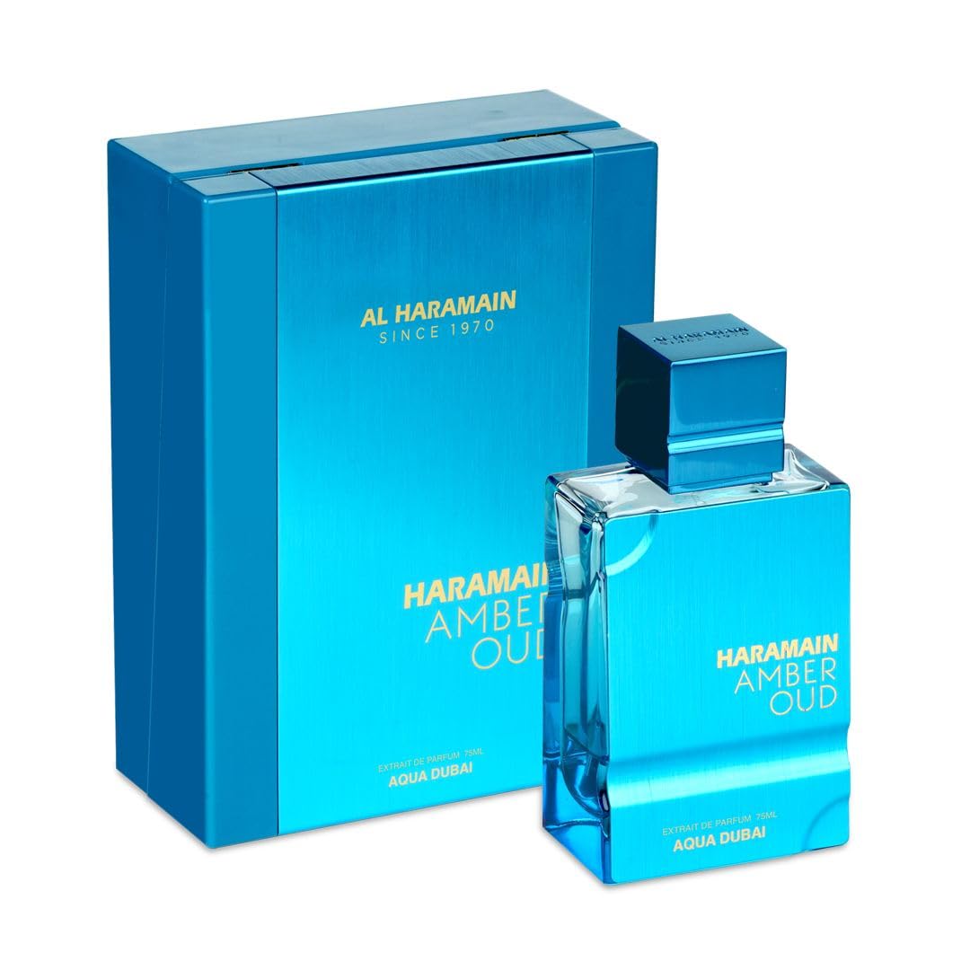 Al Haramain Amber Oud Aqua Dubai Extrait de Parfum Spray Size: 2 FL OZ / 60ml