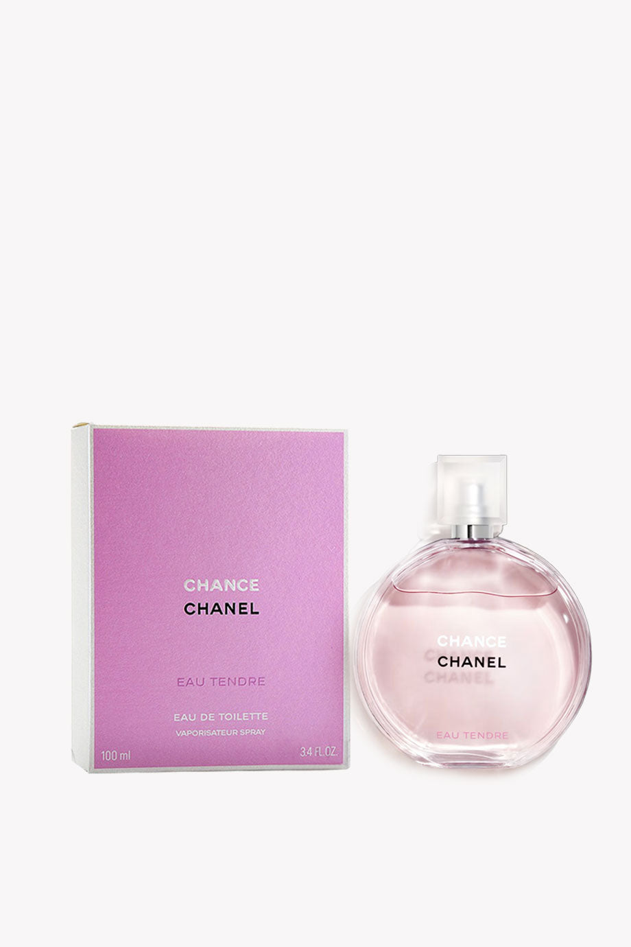 Chanel Chance Eau Tendre Eau De Parfum Spray Size: 3.4 FL OZ / 100 ml