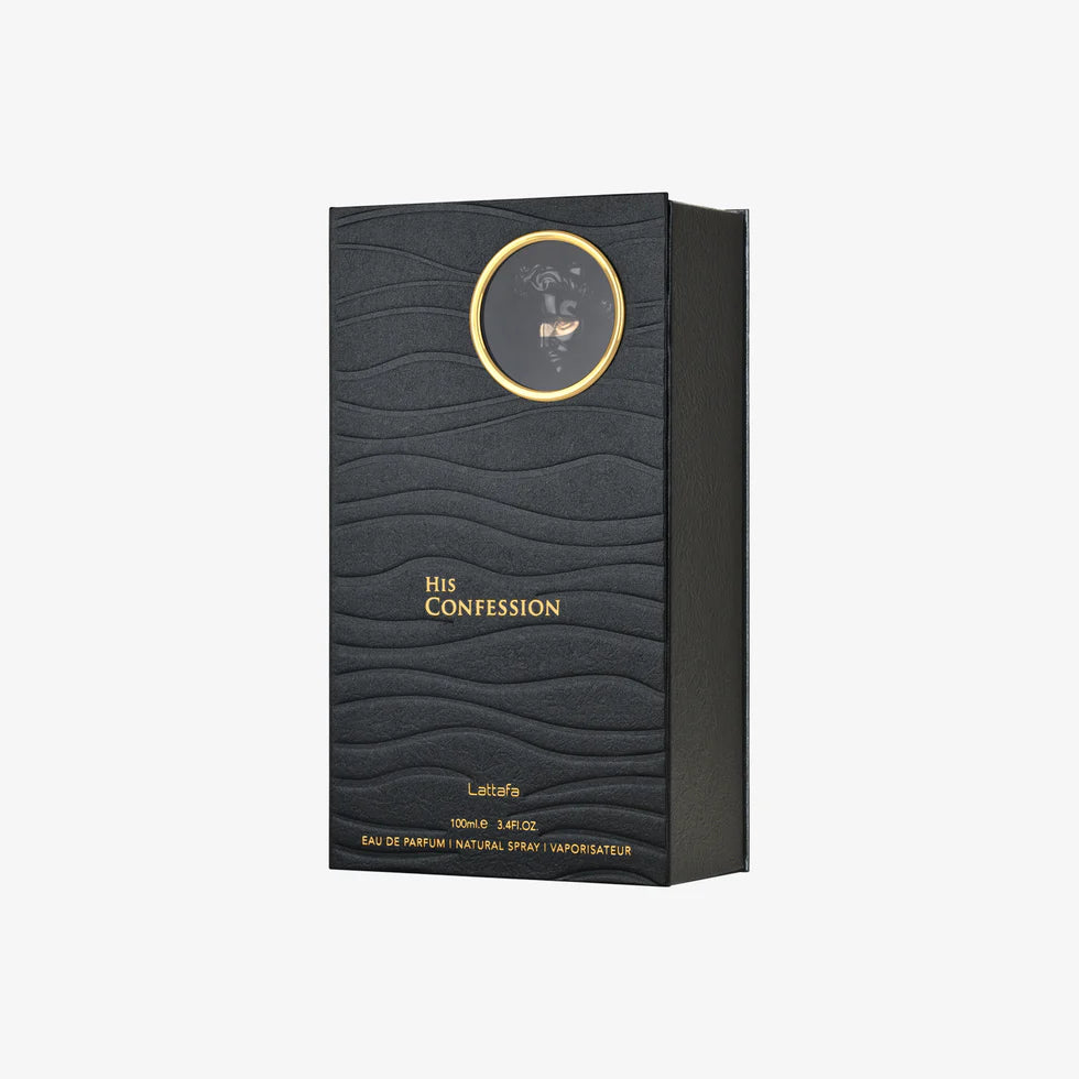 Lattafa His Confession Eau de Parfum Spray Size: 3.4 FL OZ / 100ml