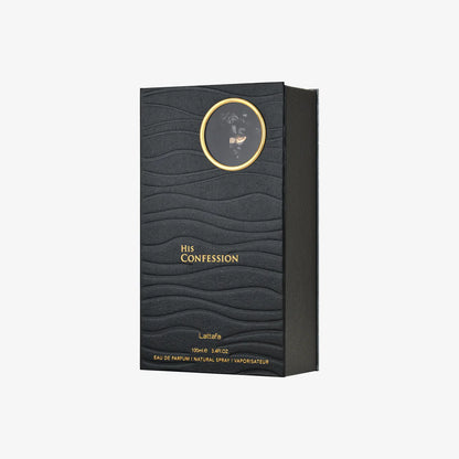 Lattafa His Confession Eau de Parfum Spray Size: 3.4 FL OZ / 100ml