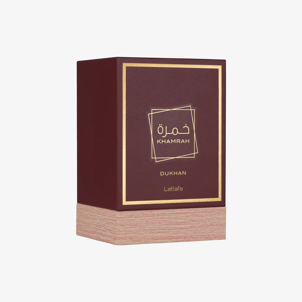 Lattafa Khamrah Dukhan Eau de Parfum Spray Size: 3.4 FL OZ / 100ml