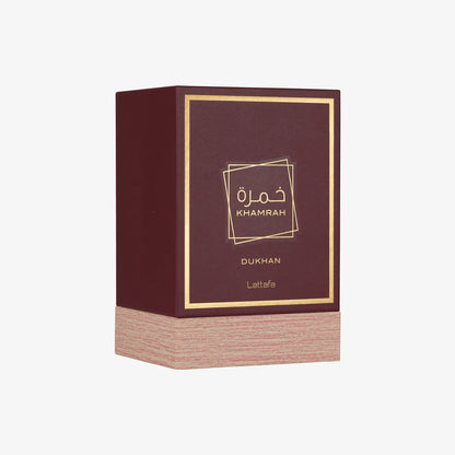 Lattafa Khamrah Dukhan Eau de Parfum Spray Size: 3.4 FL OZ / 100ml