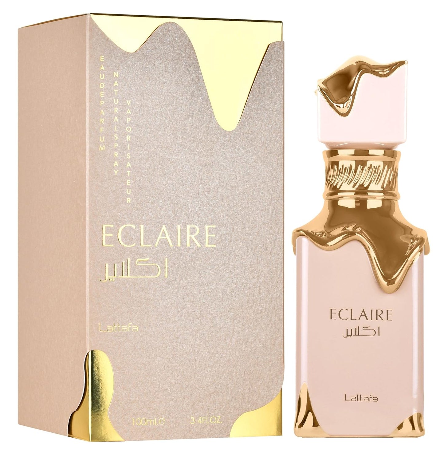 Lattafa Eclaire Eau de Parfum Spray Size: 3.4 FL OZ / 100ml