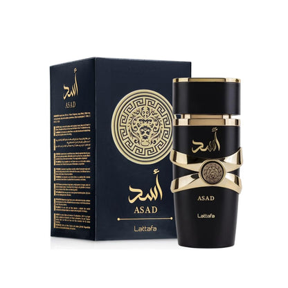 Lattafa Asad Eau de Parfum Spray Size: 3.4 FL OZ / 100ml