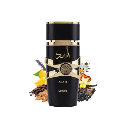 Lattafa Asad Eau de Parfum Spray Size: 3.4 FL OZ / 100ml