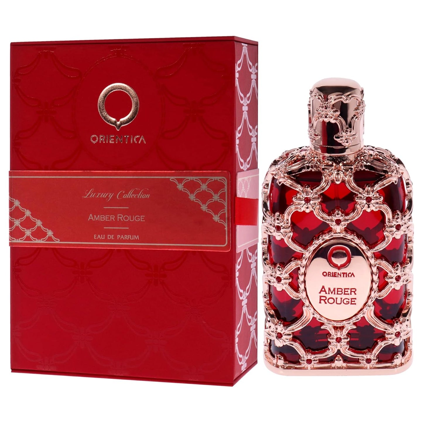 Orientica Amber Rouge Eau de Parfum Spray Size: 2.7 FL OZ / 80ml