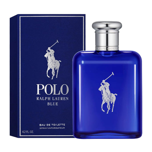 Ralph Lauren Polo Blue Eau de Toilette Spray for Men 4.2 fl oz / 125 ml