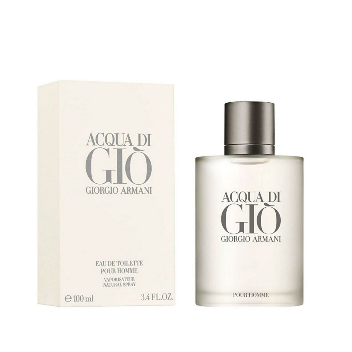Giorgio Armani Acqua di Giò Pour Homme for Men Eau De Toilette Spray Size: 3.4 FL OZ / 100ml
