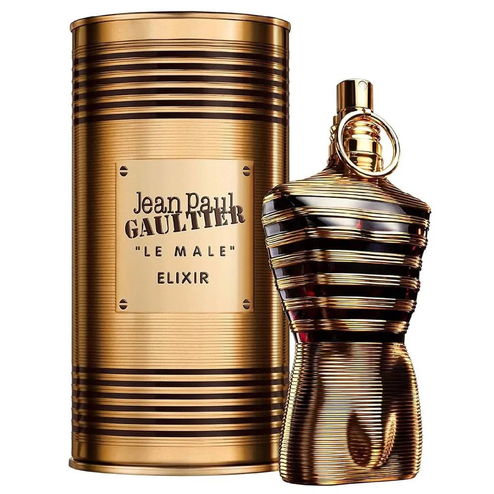 Jean Paul Gaultier Le Male Elixir for Men Parfum Spray Size: 4.2 FL OZ / 125ml