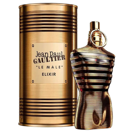 Jean Paul Gaultier Le Male Elixir for Men Parfum Spray Size: 4.2 FL OZ / 125ml