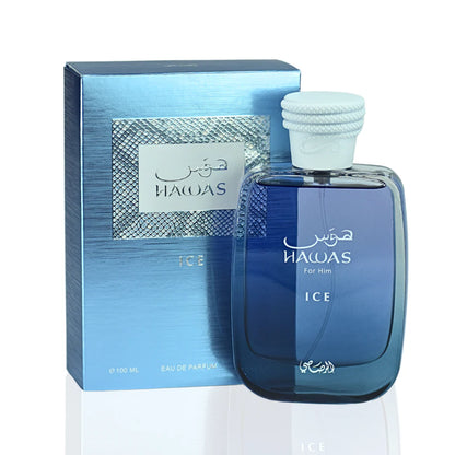 RASASI Hawas Ice for Men De Parfum Spray Size: 3.4 FL OZ / 100ml