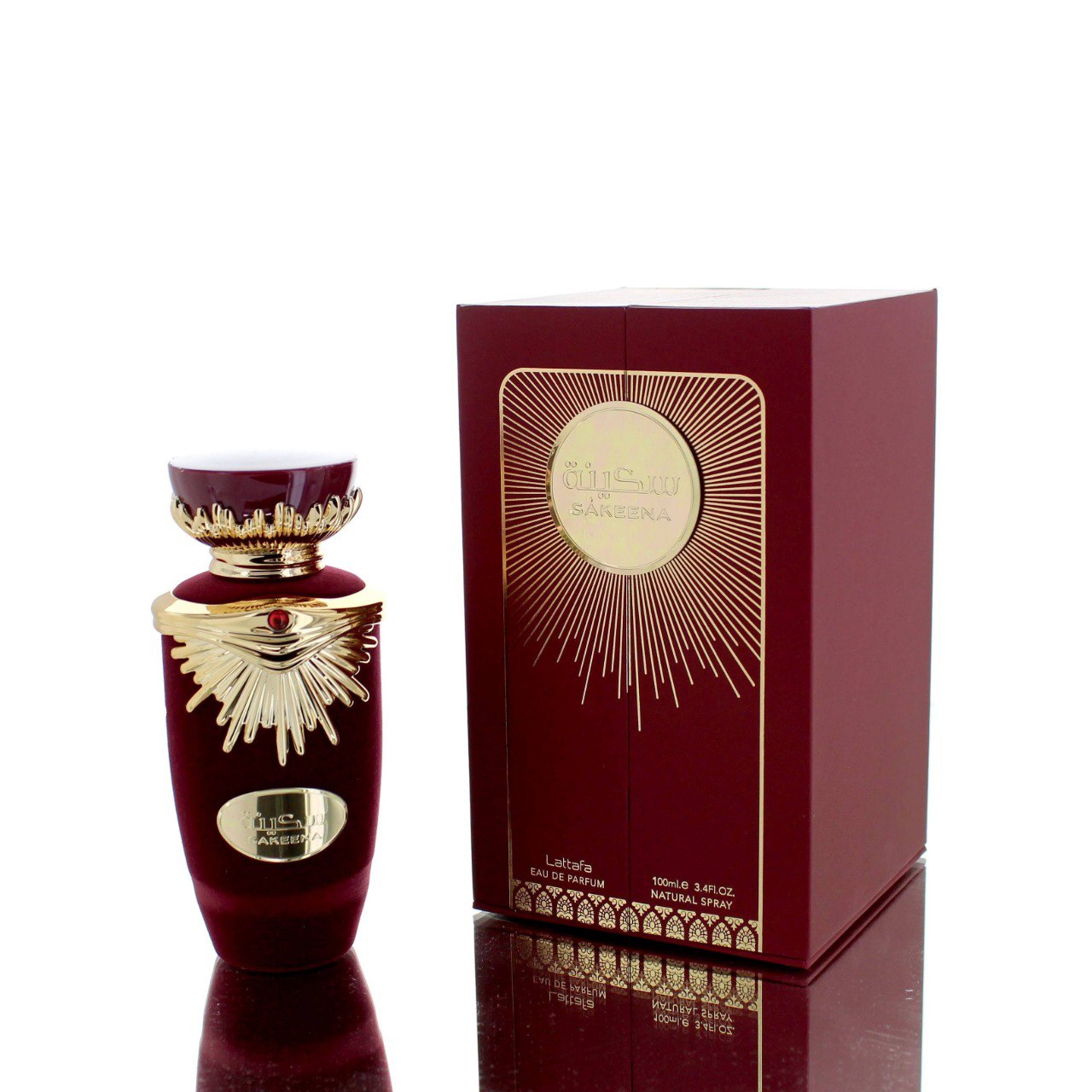 Lattafa Sakeena Eau de Parfum Spray Size: 3.4 FL OZ / 100ml