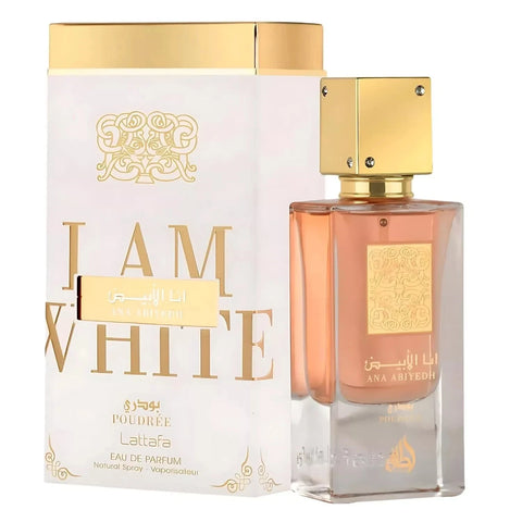 Lattafa Ana Abiyedh Poudree Eau de Parfum Spray Size: 2 FL OZ / 60ml